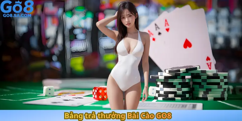 Bảng trả thưởng Bài Cào GO8