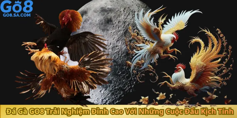 Đá Gà GO8 Trải Nghiệm Đỉnh Cao Với Những Cuộc Đấu Kịch Tính